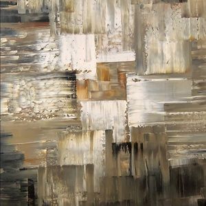 Original Palette Knife Abstract Painting by Iliina